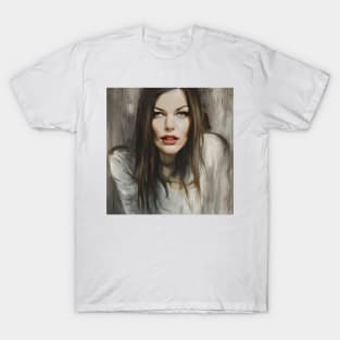 portrait of Liv Tyler T-Shirt